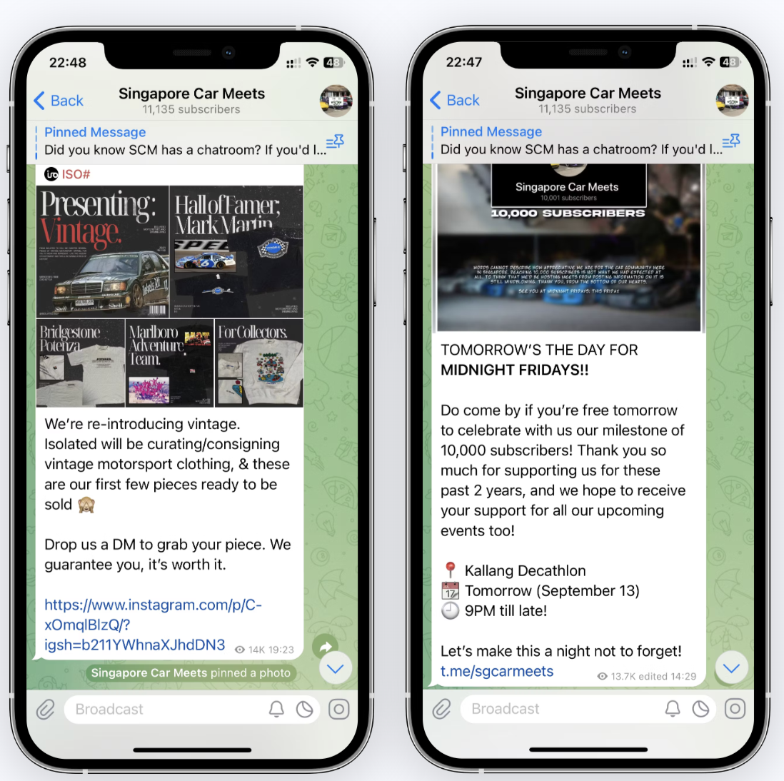 SG Car Meets post screenshot